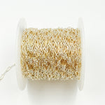 Load image into Gallery viewer, 1023SS+GF. Two Tone Oval and Round Links Chain
