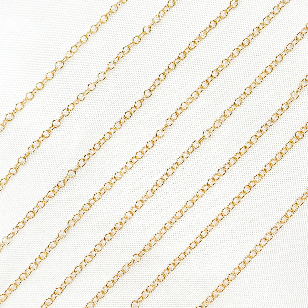 1318GF. 14K Gold-Filled Cable Chain