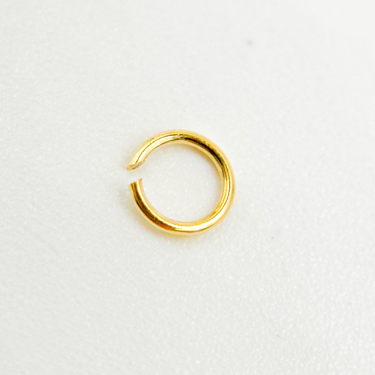 3MM_26 Gauge Gold Plated Sterling Silver Open Jump Ring