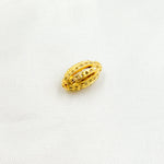 Load image into Gallery viewer, DC1007. Diamond &amp; Sterling Silver Oval Bead
