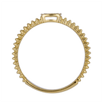 Load image into Gallery viewer, RFB18865. 14K Solid Yellow Gold Diamond Band Ring
