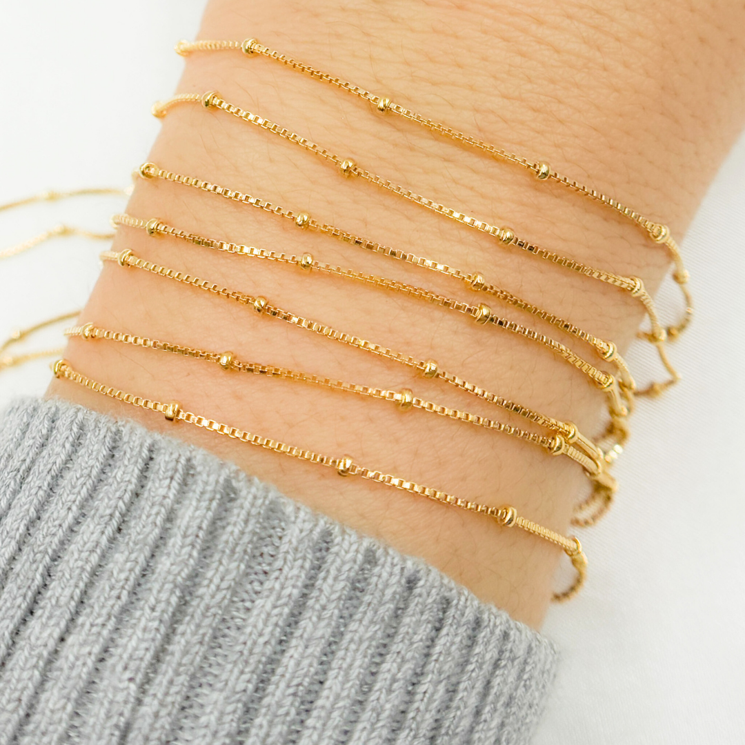 14k Gold Filled Satellite Chain