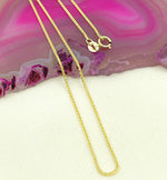 Load image into Gallery viewer, 025SP3TFDT. 14K Solid Gold Wheat Chain
