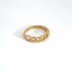 Load image into Gallery viewer, 14k Solid Gold Chain Ring. RAZ01182
