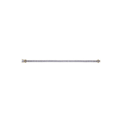 BTR65035. 14K Solid Gold Diamond Tennis Bracelet