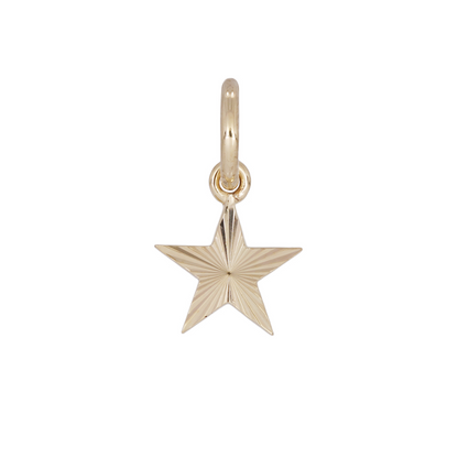 Yellow Gold Star Jewelry Set