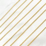 Load image into Gallery viewer, 025SPLLGBYFT. 14K Solid Gold Wheat Chain
