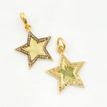 Load image into Gallery viewer, DP647. Diamond Sterling Silver Star Pendant
