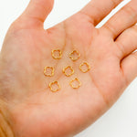 Load image into Gallery viewer, V293MGF. 14k Gold Filled Clover Charm
