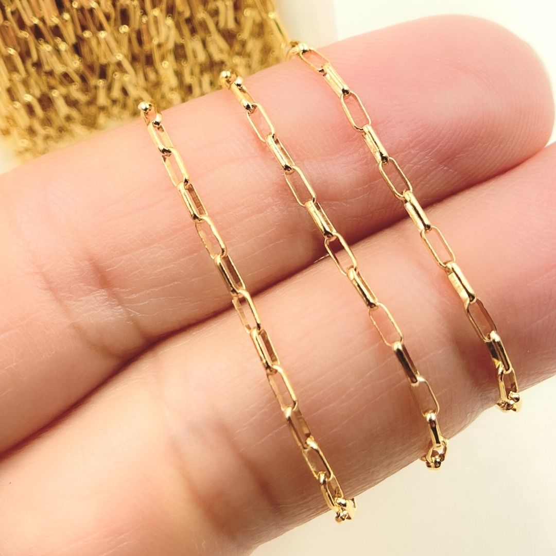 Shop 14K Gold Filled Box Chain Strong & Minimal Design