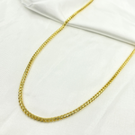 Load image into Gallery viewer, 100FRFDT. 14k Solid Yellow Gold Wheat Chain
