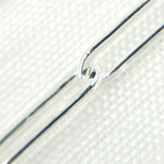 Load image into Gallery viewer, 4002FSS. Sterling Silver Paperclip Flat Link Chain
