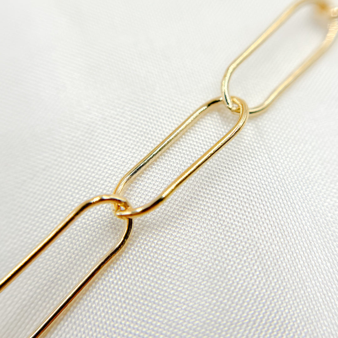 768GF. 14K Gold Filled Paperclip Chain