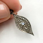 Load image into Gallery viewer, DC342. Diamond Sterling Silver Eye Pendant with Gemstone
