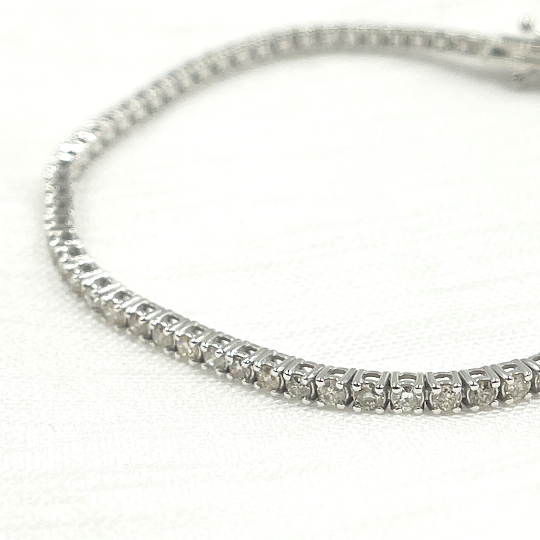 VT20BT120A. 14K Gold Diamond Bracelet