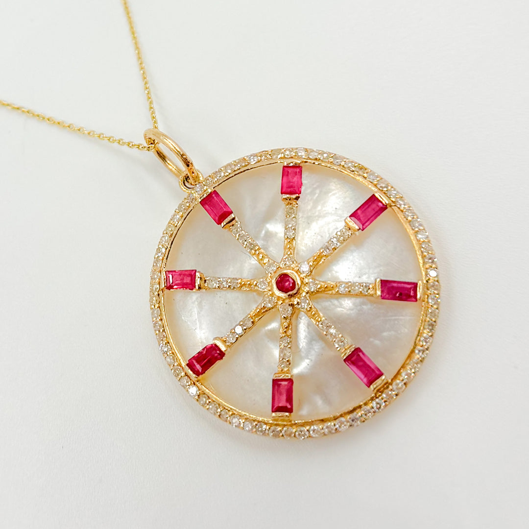 Buy Now Gold Round Star Pendants