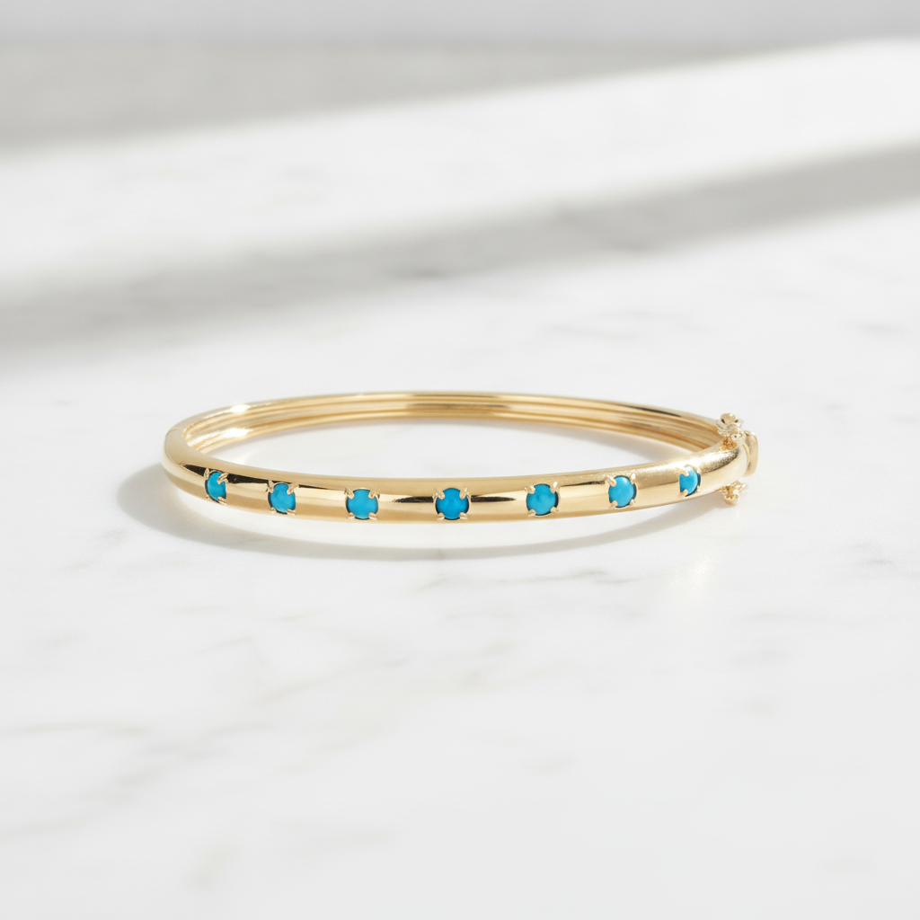 BNZ68717. 14k Solid Gold Bangle