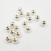 8MMSSBEADS. 8MM Sterling Silver Seamless Beads