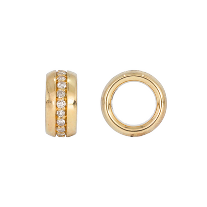 CMB00109. 14K Solid Gold Ring Charm