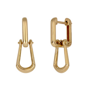 EFZ54124. 14k Solid Gold Dangle Earring