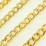 Load image into Gallery viewer, 14K Gold Filled Flat Curb Link Chain. 2810CHRGF
