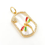 Load image into Gallery viewer, Buy Now Solid Gold Plaque Dragon-Fly Pendants