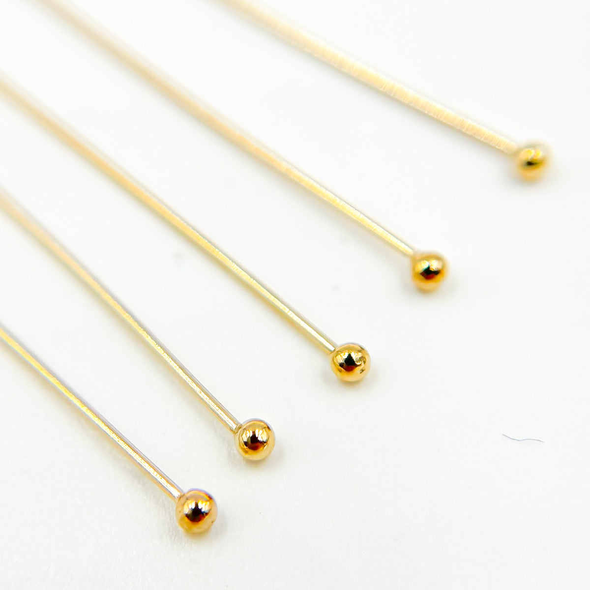 Gold-filled Ball 1 Inch Headpin