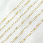 Load image into Gallery viewer, 14K Gold Filled Oval Link Chain. 678GF
