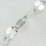 Load image into Gallery viewer, V197SS. Sterling Silver Flat Marina Link Chain
