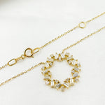 Load image into Gallery viewer, 14K Solid Gold Diamond and Gemstone Necklace. NT402348
