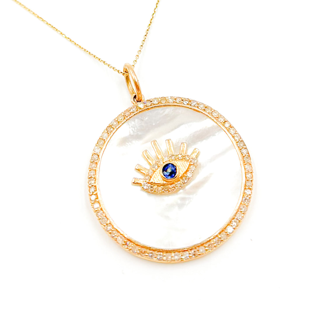 Shop Round Evil Eye Pendants
