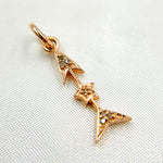 Load image into Gallery viewer, DC200. Diamond Sterling Silver Arrow Charm
