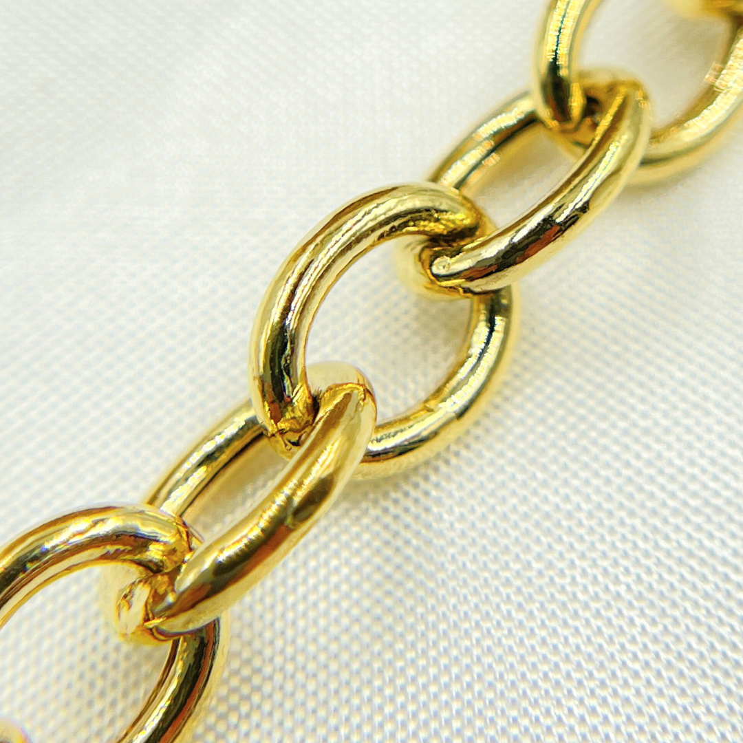 Sterling Silver Smooth Oval Link Chains
