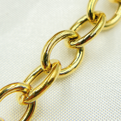 Sterling Silver Smooth Oval Link Chains