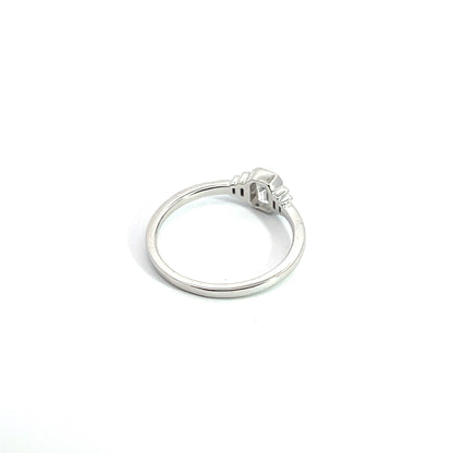 14k Solid Gold Rectangle Ring.