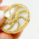 Load image into Gallery viewer, CGDP55. 14K Gold Evil Eye Pendant
