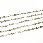 Load image into Gallery viewer, Z51OX. Oxidized Sterling Silver Marina Chain
