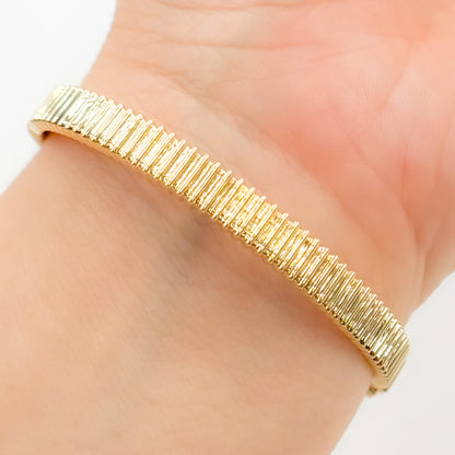14k Solid Gold Gemstone Bangle