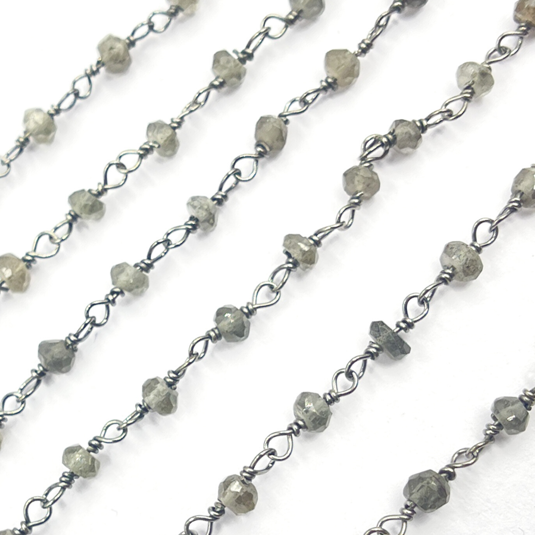 Shop  Black Moonstone Wire Chain