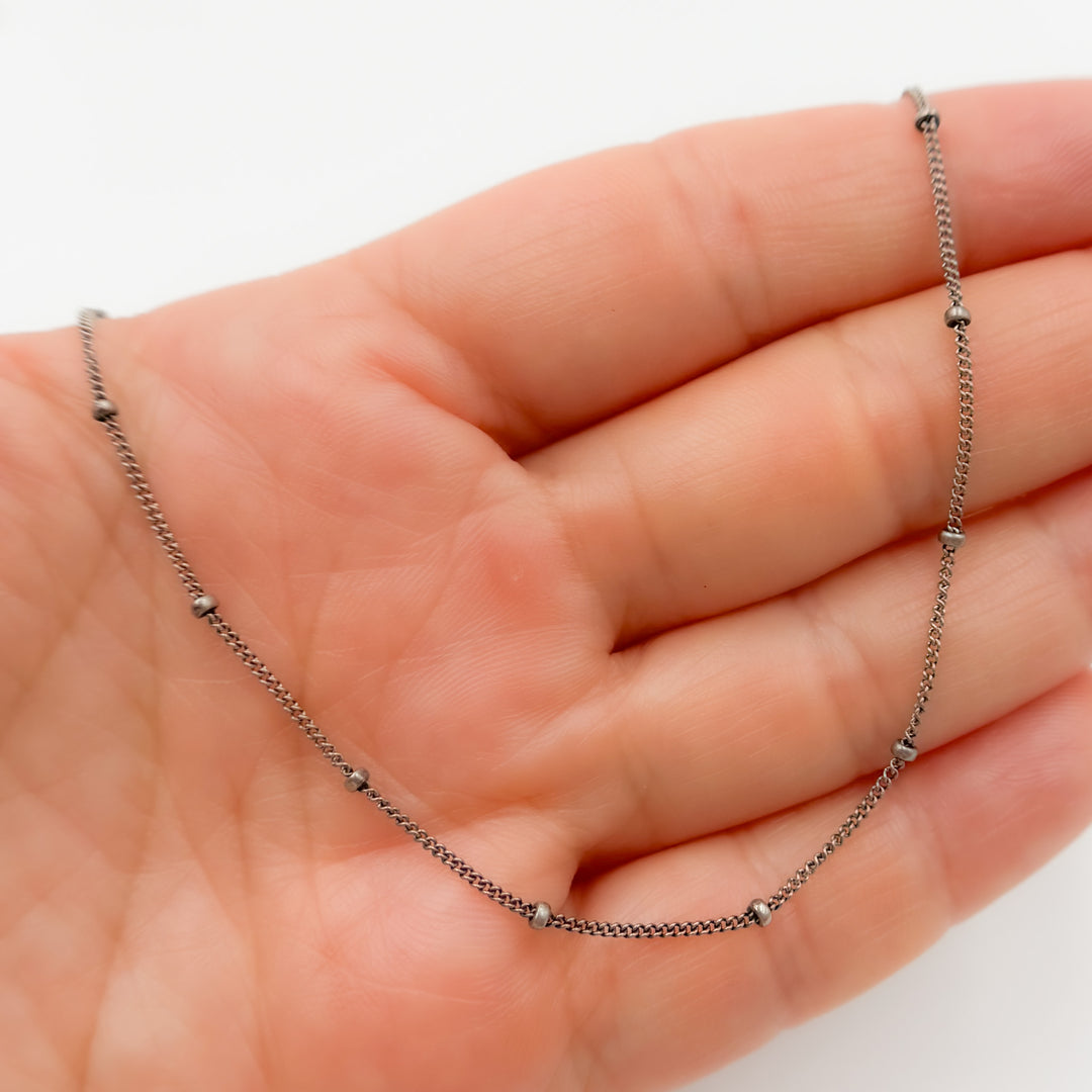 Sterling Silver Satellite Necklace