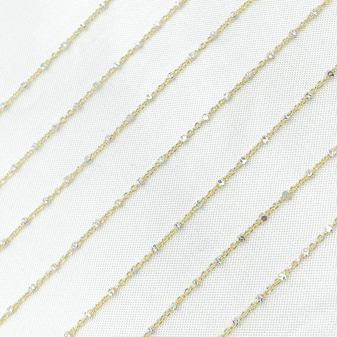 025R02S1QS4B005byFt. 14K Solid Gold Satellite Chain