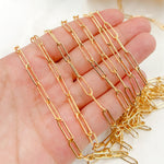 Load image into Gallery viewer, 4002GF. 14K Gold-Filled Smooth Paperclip Chain
