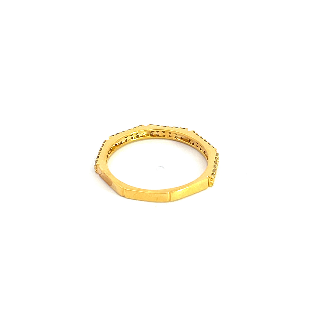 14k Solid Gold Diamond Ring. GDR216