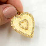 Load image into Gallery viewer, DP571. Diamond Sterling Silver Heart Pendant
