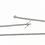 Load image into Gallery viewer, NFP71363. 14K Solid Gold Diamond Tennis Necklace