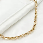 Load image into Gallery viewer, 2103035C1. 14K Solid Hollow Gold Diamond Cut Cable Link Chain
