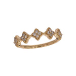 Load image into Gallery viewer, RAD02565. 14K Solid Gold Diamond Ring