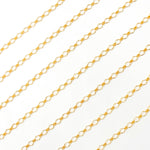 Load image into Gallery viewer, 20MQGF. 14K Gold Filled Rhomb Link Chain