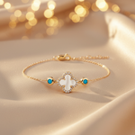 Load image into Gallery viewer, BFB60917PL. 14K Solid Gold Diamond and Gemstone Bracelet