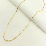 Load image into Gallery viewer, 14K Solid Gold Margarita Rock Sparkle Necklace. 025RNBFR0
